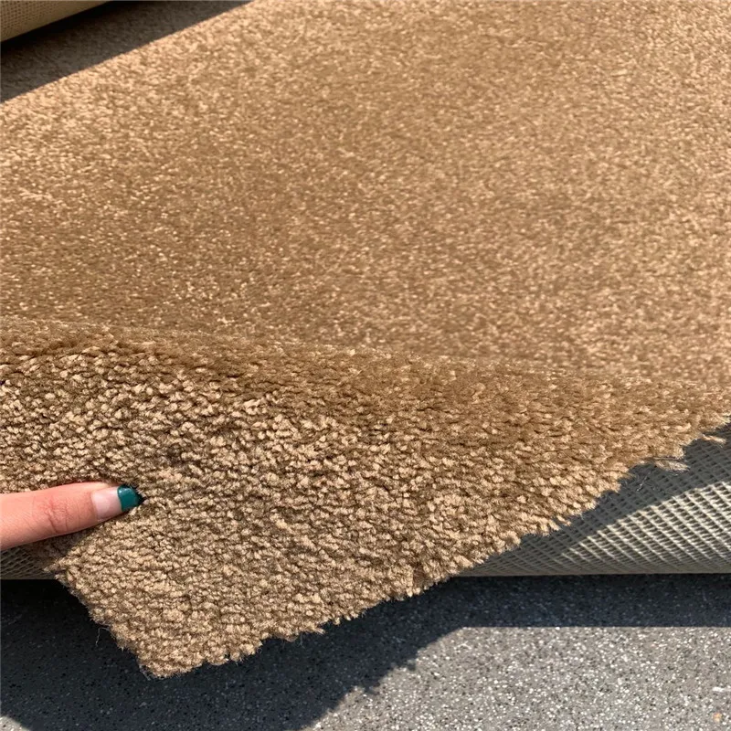 Small MOQ Polypropylene Shaggy Fluffy Plush Carpet Rugs Machine Washable Living Room Area Rugs Tufted Machine Made for Home Use