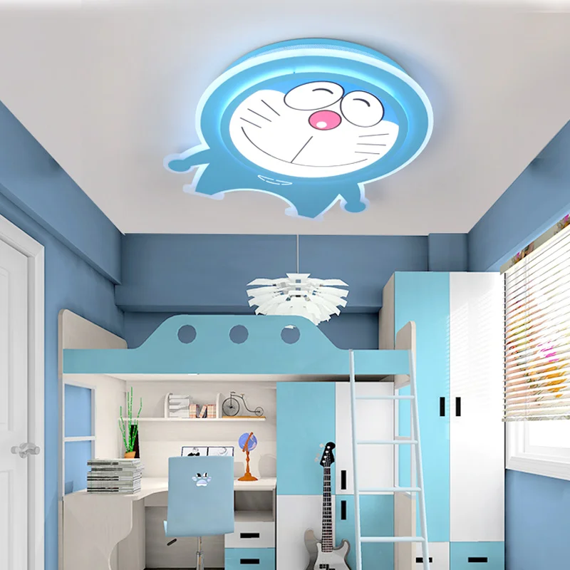 2023 Creative Designed Cute Doraemon LED Lamp Ceiling Baby Kids Ceiling Light for Kids Baby Room