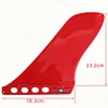 Quick-release racing fin - Red