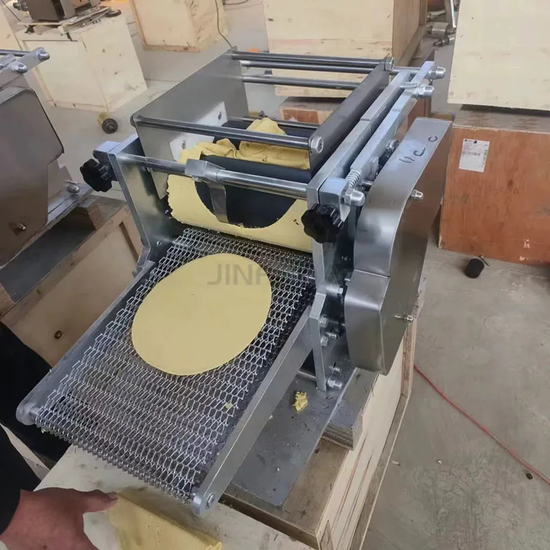 Efficient Corn Flour Chapati Tortilla Making Machine Pancake Roti Tortilla Making Machine Manual Tortilla Roller Press Machine