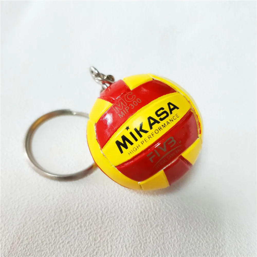 Mikasa Volleyball Keychain Sport Keychain Car Bag Ball Volleyball Key