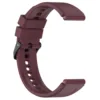 Burgundy (black buckle)