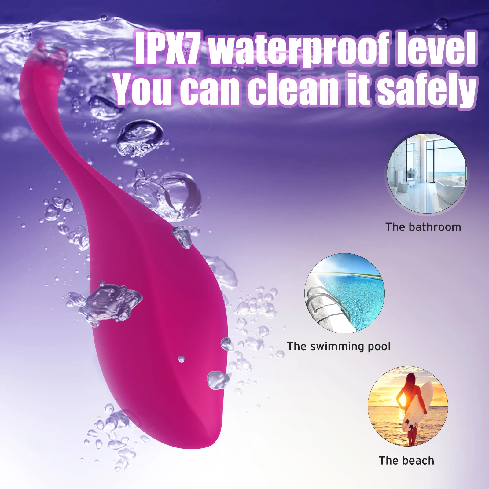 Intelligent APP Wifi Wireless Remote Control Jumping Egg Vibrator for Woman  Vagina G Spot Vibrating Egg Sex Toys Vibrating