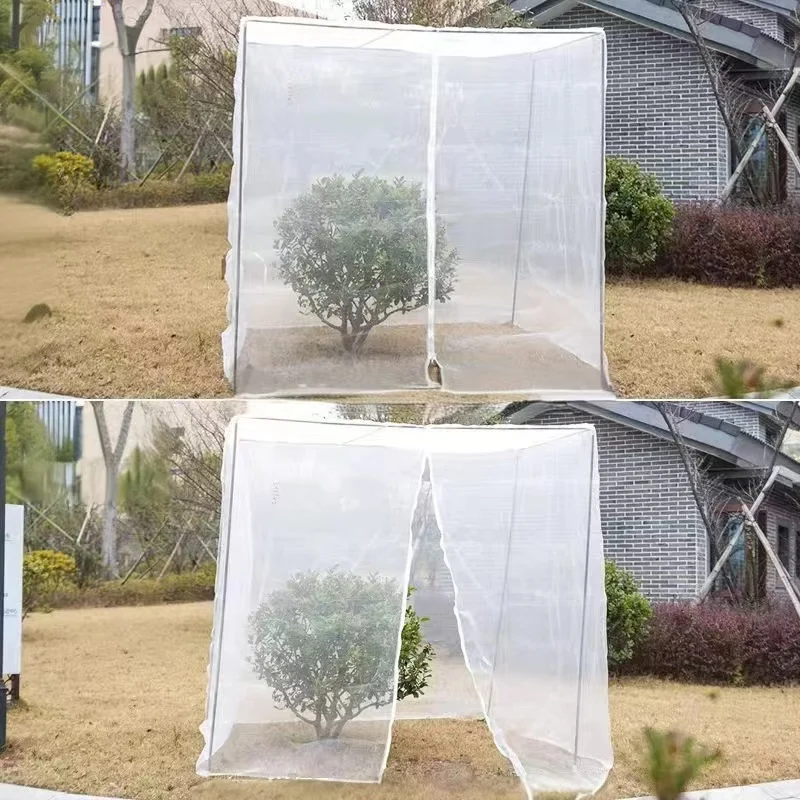 用于番石榴、樱桃、杨梅树和蔬菜的植物防虫网和鸟类防护网 - 防蚊蝇网，中国制造