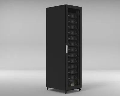 FEB High Voltage Rack Energy Storage System Battery Solar Energy Storage Cabinet Battery Packs BMS Lithium Battery 48V 5kwh IP20