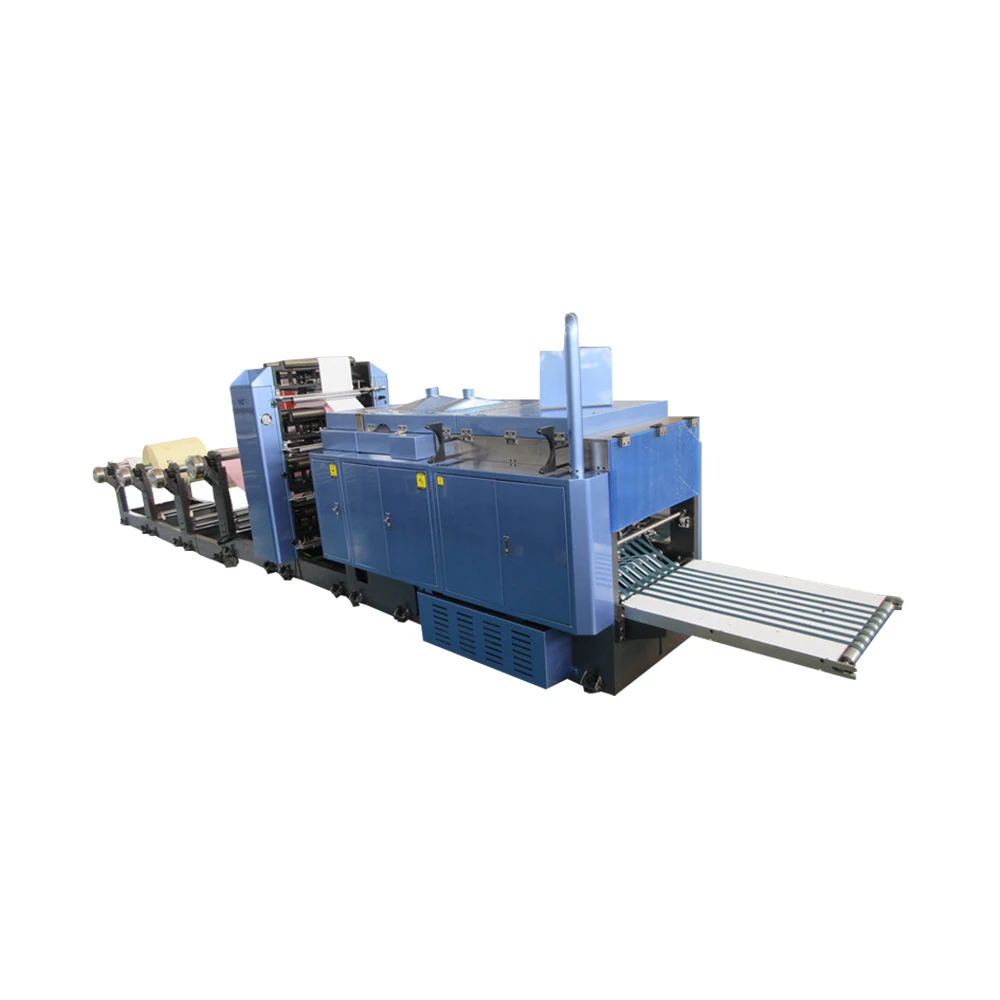 High efficiency motor PLC paper folding machine 350pcs/m paper folding machine