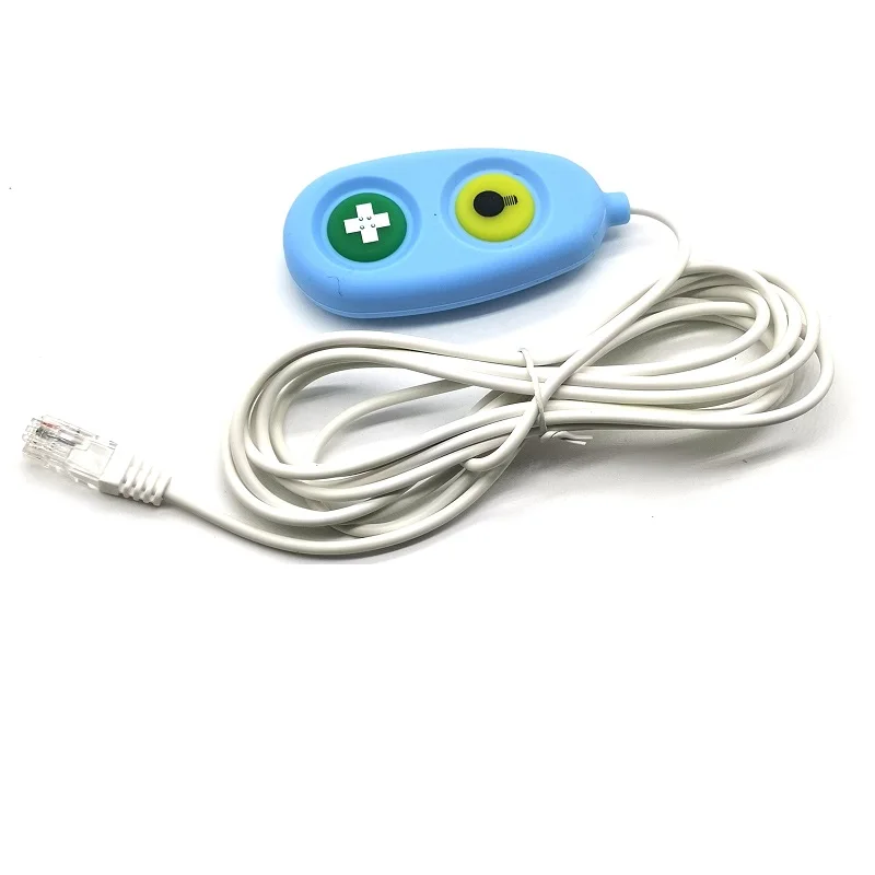 RJ45 Plug 2 Button Nurse Call Pendant Cable