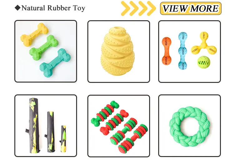 Rubber Ring Luxury Dog Chew Toys For Aggressive Chewers Indestructable