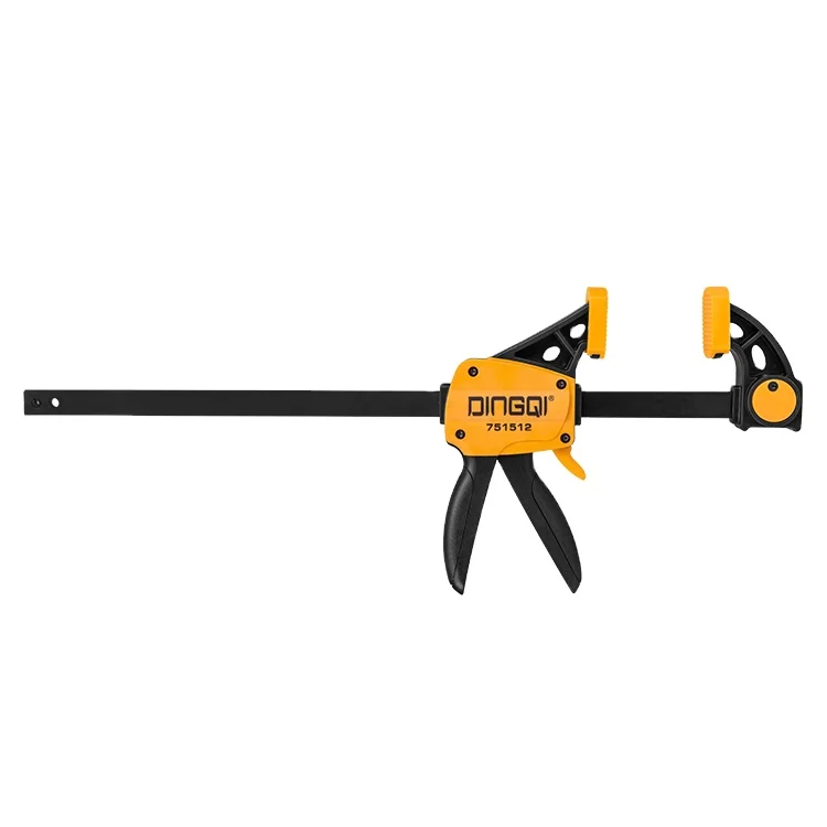 DINGQI Quick Release Clip Wood Clamp Nylon Heavy Duty Bar Clamp Both Internal and External for Carpenter Woodworking