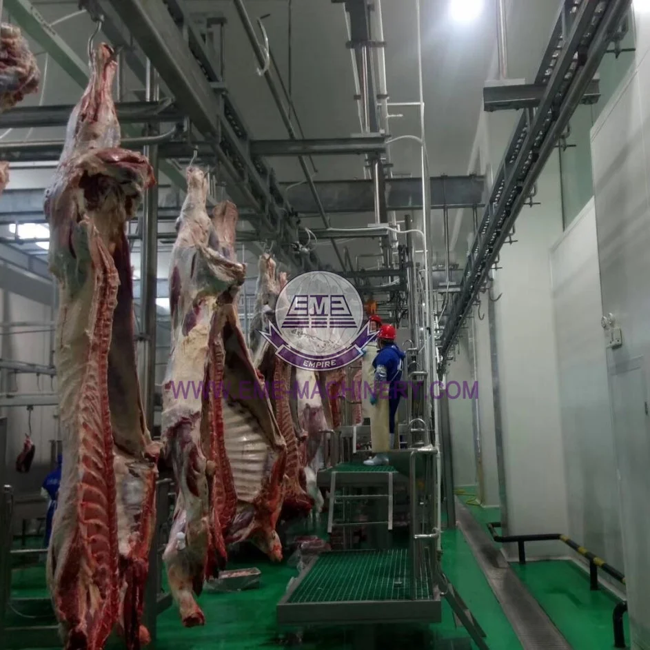 Good Service Livestock Processing Butcher Cow Slaughter Machine Tool Cattle Abattoir Convey Rail in Slaughtering Equipment