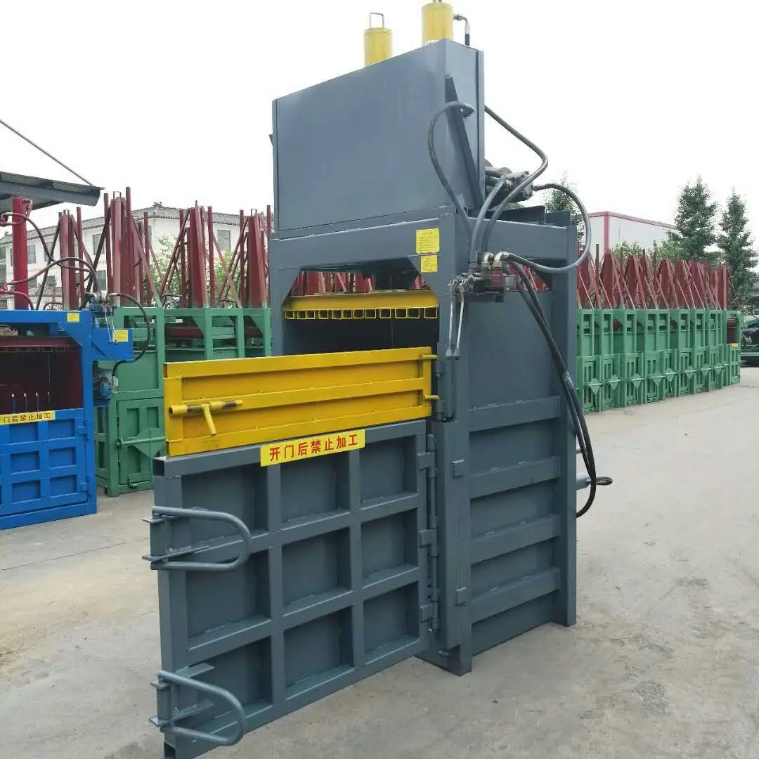 Hydraulic Vertical Compressing Machine/ Waste Paper Press Machine Cheap Price Mini Hay Baler/Cardboard