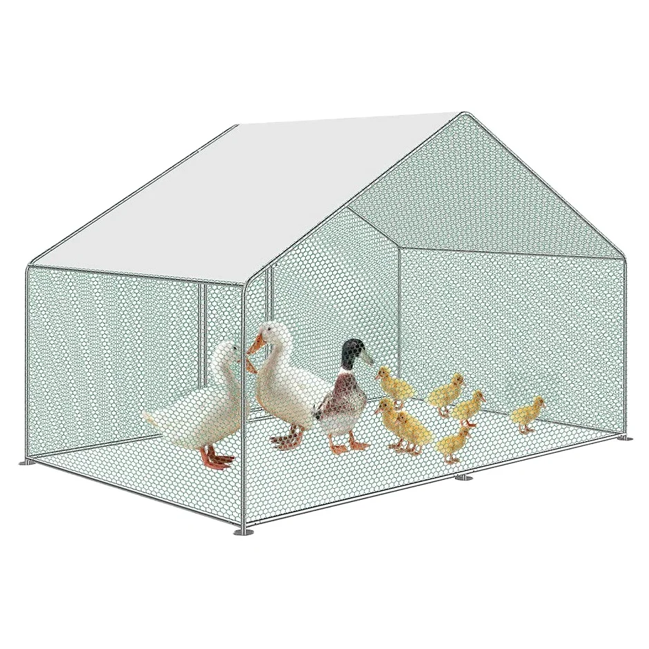 2mx3m Chicken Coop Run Walk In Pet Cage Coop For Dog Rabbit Hen Cage ...