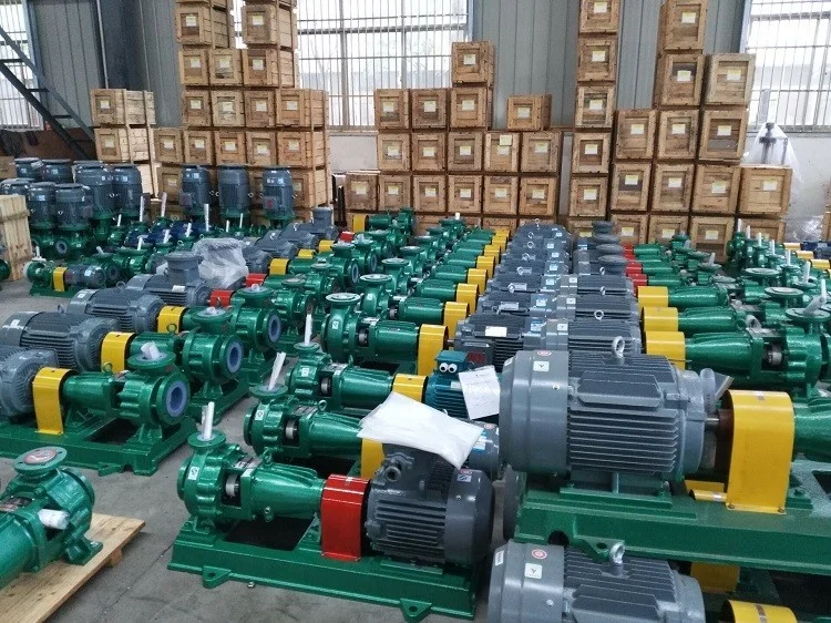 IHF Centrifugal End Suction Pump Transfer Chemical Acid Pump