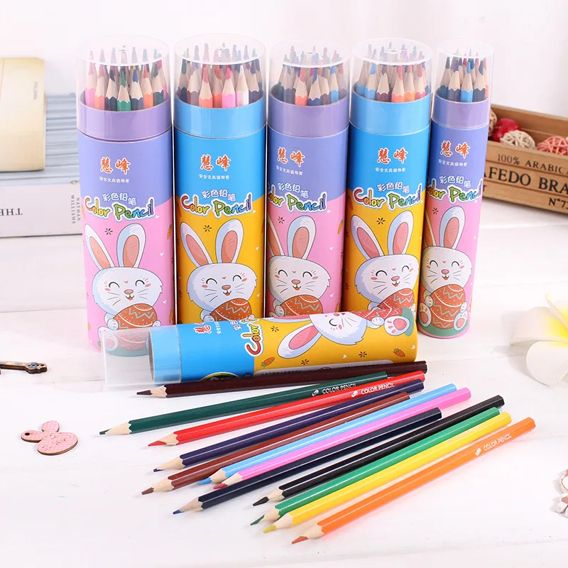 12 шт. 18 шт., 24 шт. 36 шт. цветных карандашей