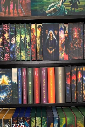 Shelfie Aesthetic with Printed Edges