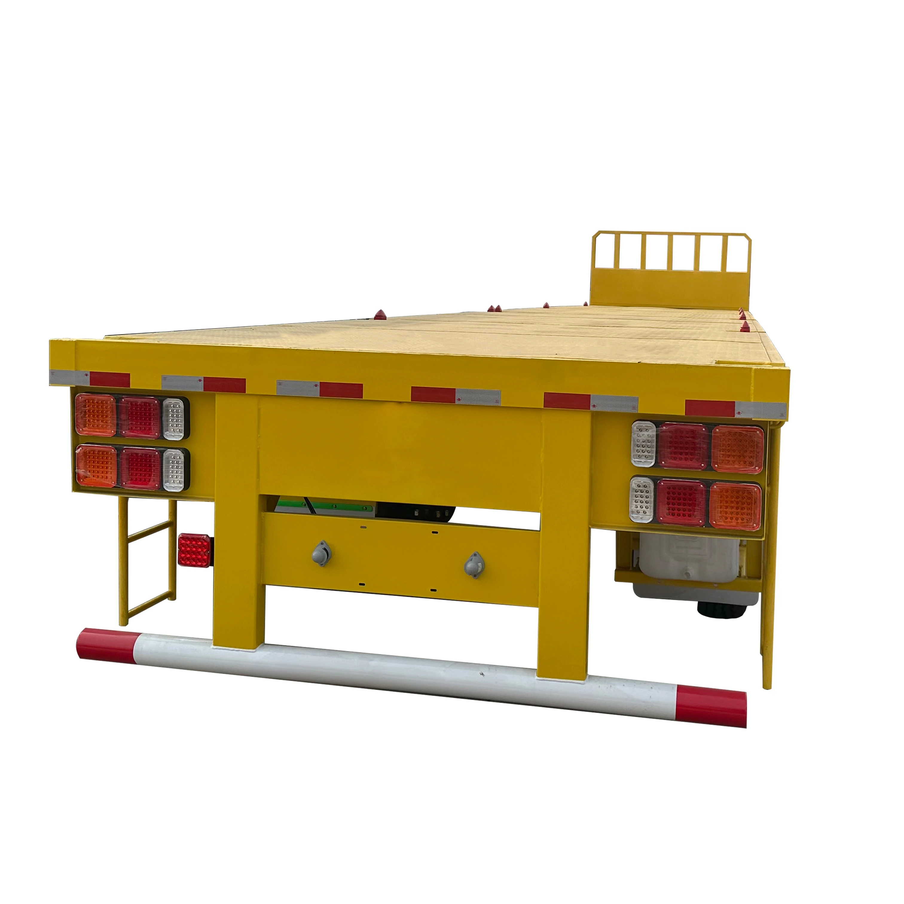 Multiaxles Flatbed Trailers Headboard Container Trucks Semi Trailer