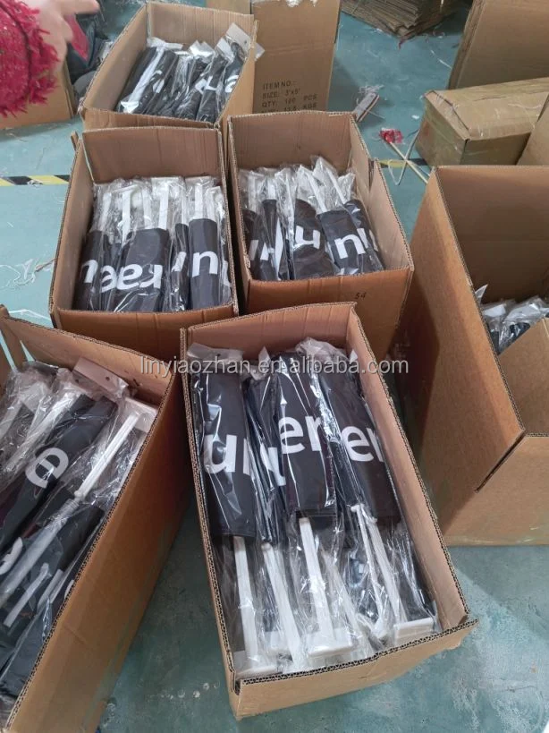 Wholesale Custom Car Flag Any Pattern of Custom Flagpole with Clips Car Flag with Pole
