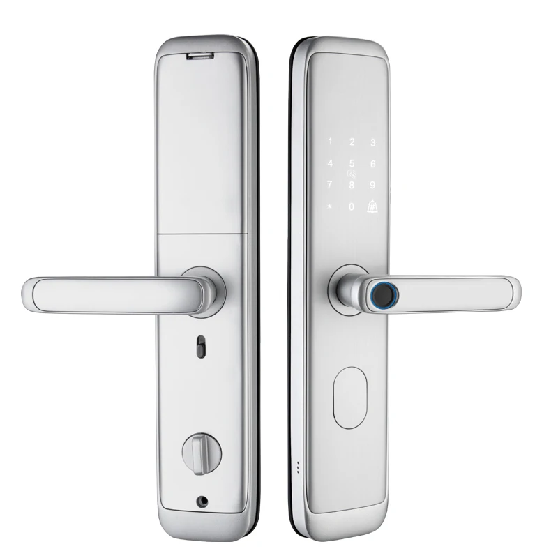 Home Smart Security Tuya Intelligent Apartment Home Office Fingerprint Electr Door Lock Smart Anti Theft Main Door Lock