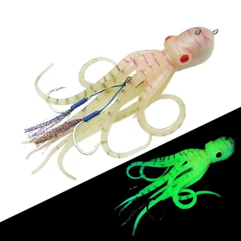 Cross-border Deep Sea Ink Octopus Lure, 180g 200g 300g Bionic Squid Fishing Bait Wholesale – Trolling Lure – view 5