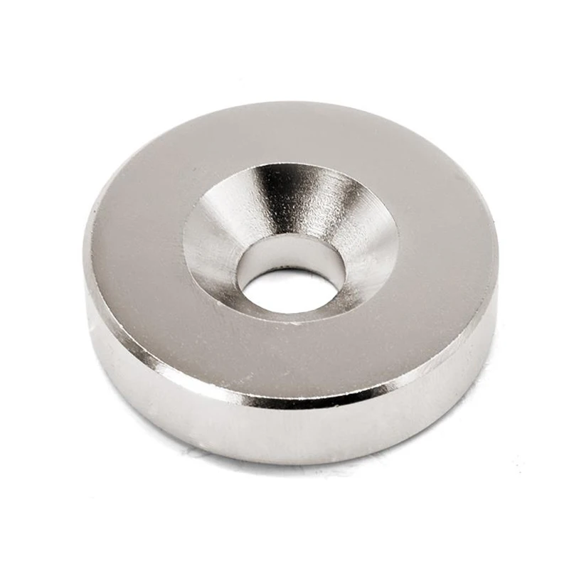 Rare Earth Neodymium Magnets with Countersunk Hole