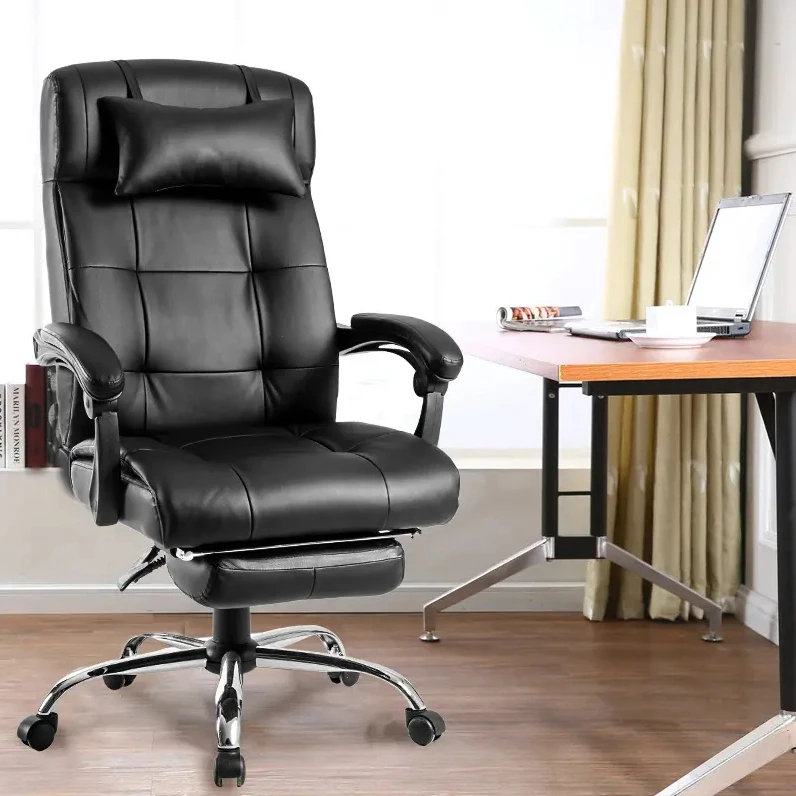 Китайский производитель OEM низкая цена офисные стулья руководителя с высокой спинкой из искусственной