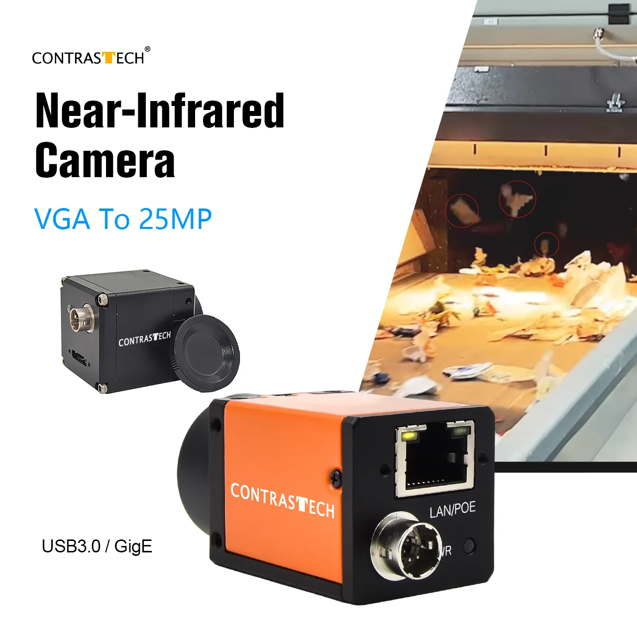 Camera Gige Standard GigE Gigabit Ethernet Industrial Cameras