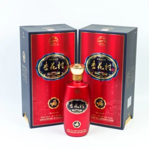 Xinghuacun Ruby Red Fen Luminous Ruby 53% Solid-State Fermented Baijiu with Centuries of Craftsmanship