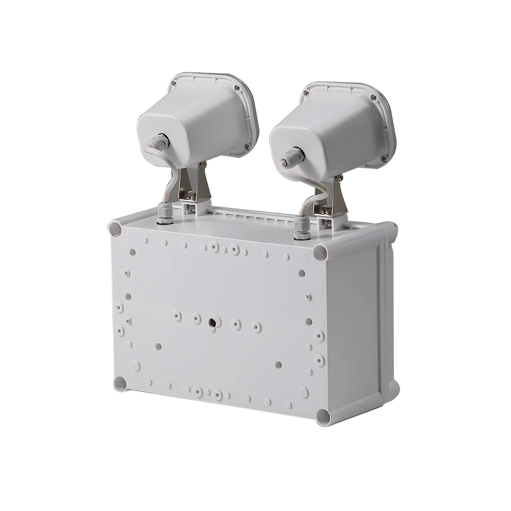 High Lumen 2x6W LED Twin Spot Emergency Light with 3-Year Warranty and 50000 Hours Lifespan