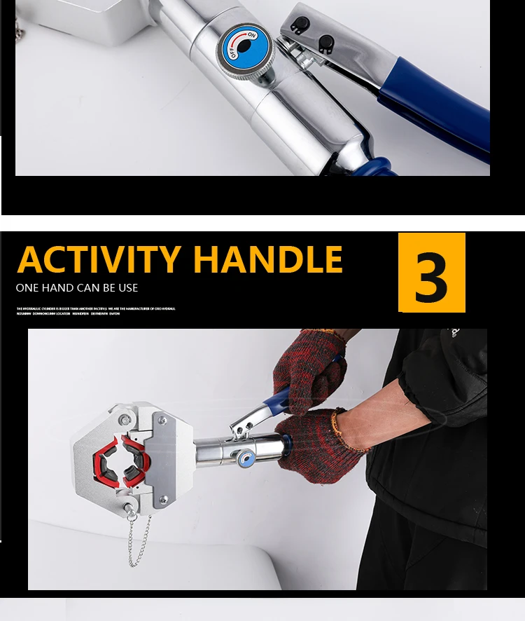 A/c Hose Crimper Kit Ac Hose Crimping Tool Manual Handheld Hydraulic