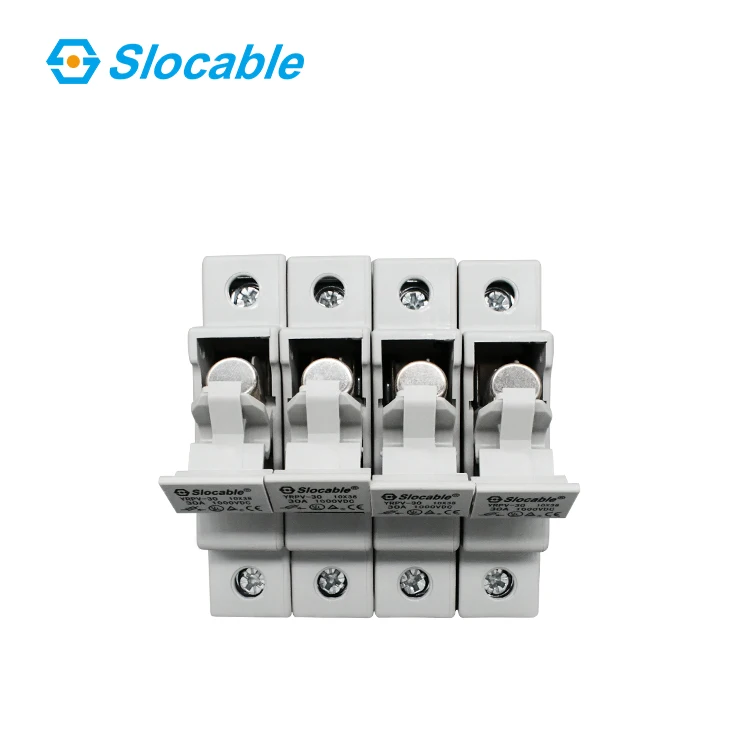 TUV and CE Approved 10X38 1000V DC Solar Fuse Holder PV Fuse for Solar System