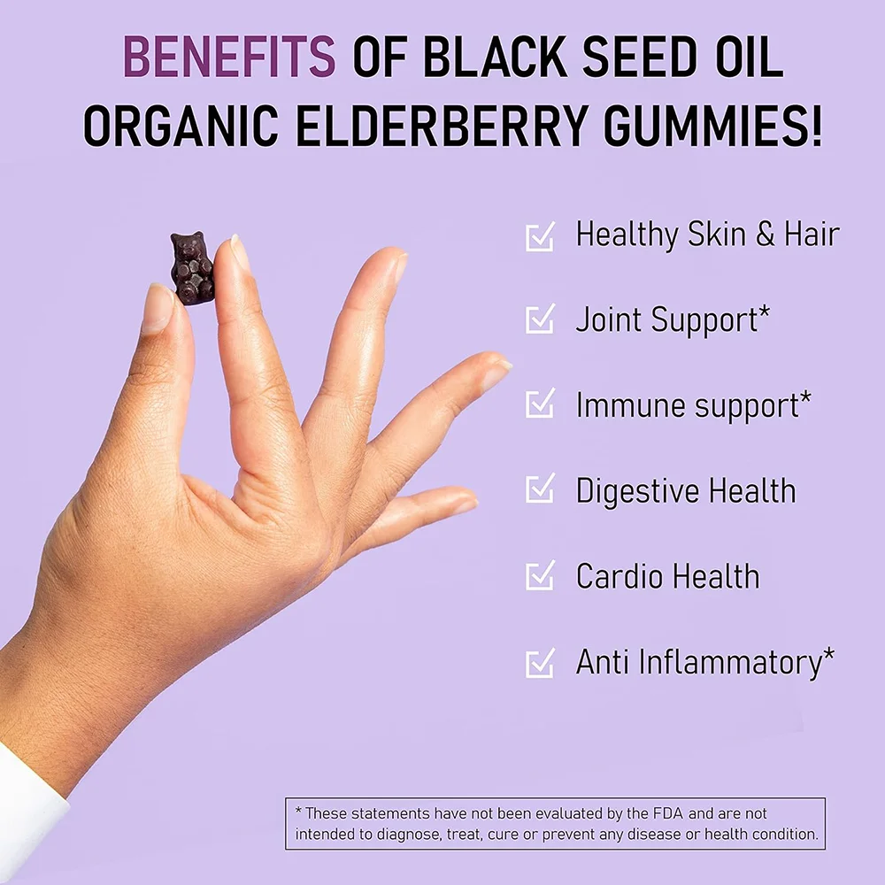 Oem Organic Black Seed Oil Antioxidant Supplement For Blood Pressure