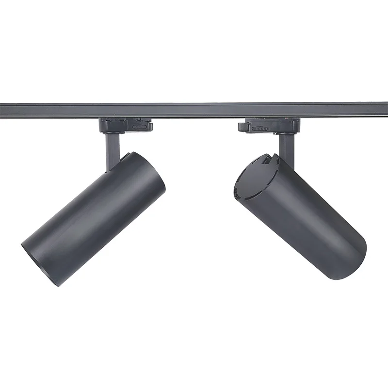 Точечный светильник, направляющая Лампа 15 Вт, Светодиодная лента Cob, трековое освещение для торговых центров, комнатные трековые светильники Epistar COB, промышленный светильник для магазина Hair Mobile