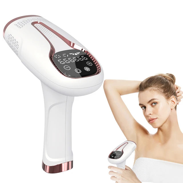 Painless At-Home IPL 999,999 Flashes hair removal device for women and men handheld laser hair removal device