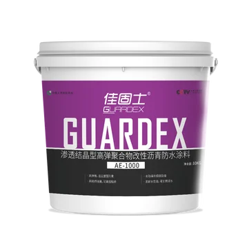 China Supplier Waterproof Coating AE1000 Penetrating Crystalline High Elastic Polymer Modified Asphalt Waterproof Coating