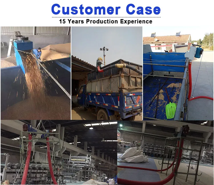 Flexible Screw Type Conveyor to Transfer Coffee Beans/grain/coin