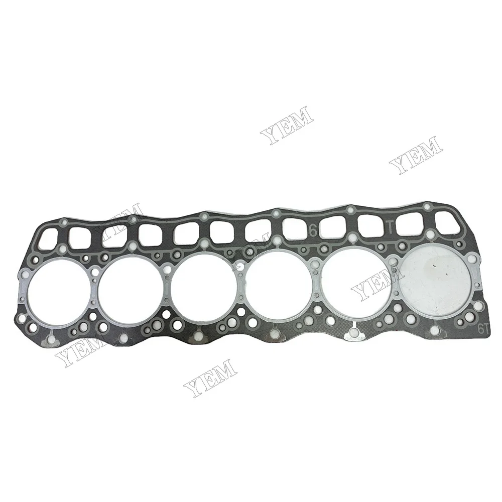 6D16 Engine Rebuild Kit With Cylinder Piston Rings Gasket Kit Engine Bearings Valve Kit for Mitsubishi Bulldozers Engine 4