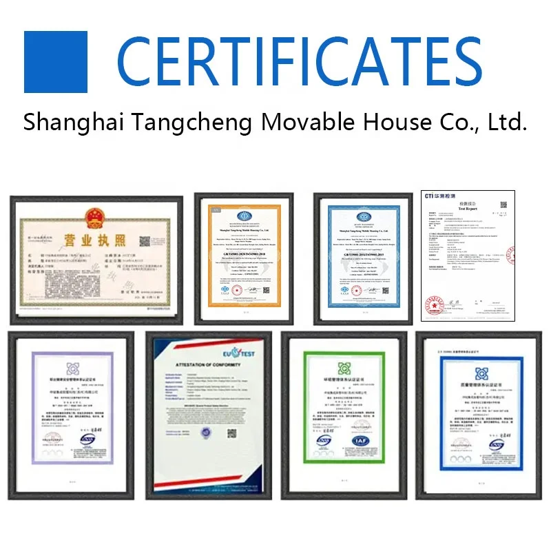 20 40 Foot Detachable Prefabricated Office Container Homes Movable Prefab Container Flat Pack House with Easy Installation