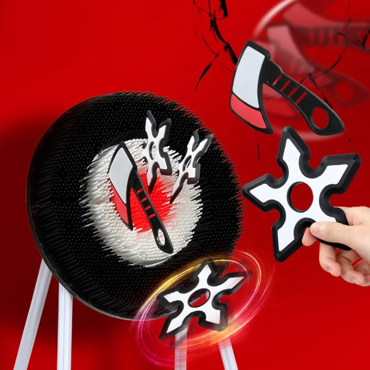 Newest Child Target Toy Competitive Game Office Stress Reduction Safety Interaction Soft Material axe Darts Throwing