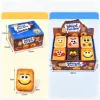 Cartoon square fun biscuits