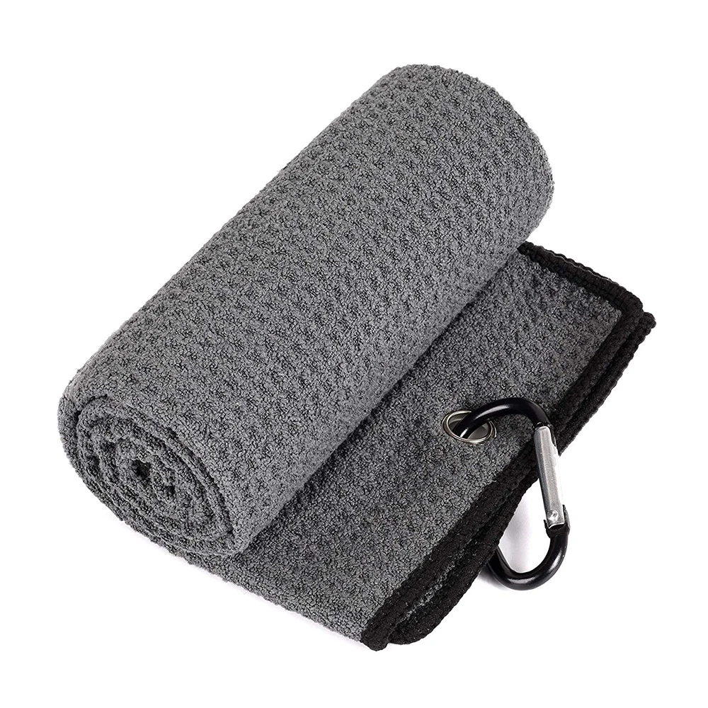 Wuxi Ivy Textile New Style Cheap Wholesale Custom Print Sublimation Embroidery logo Microfiber Waffle Golf Towel