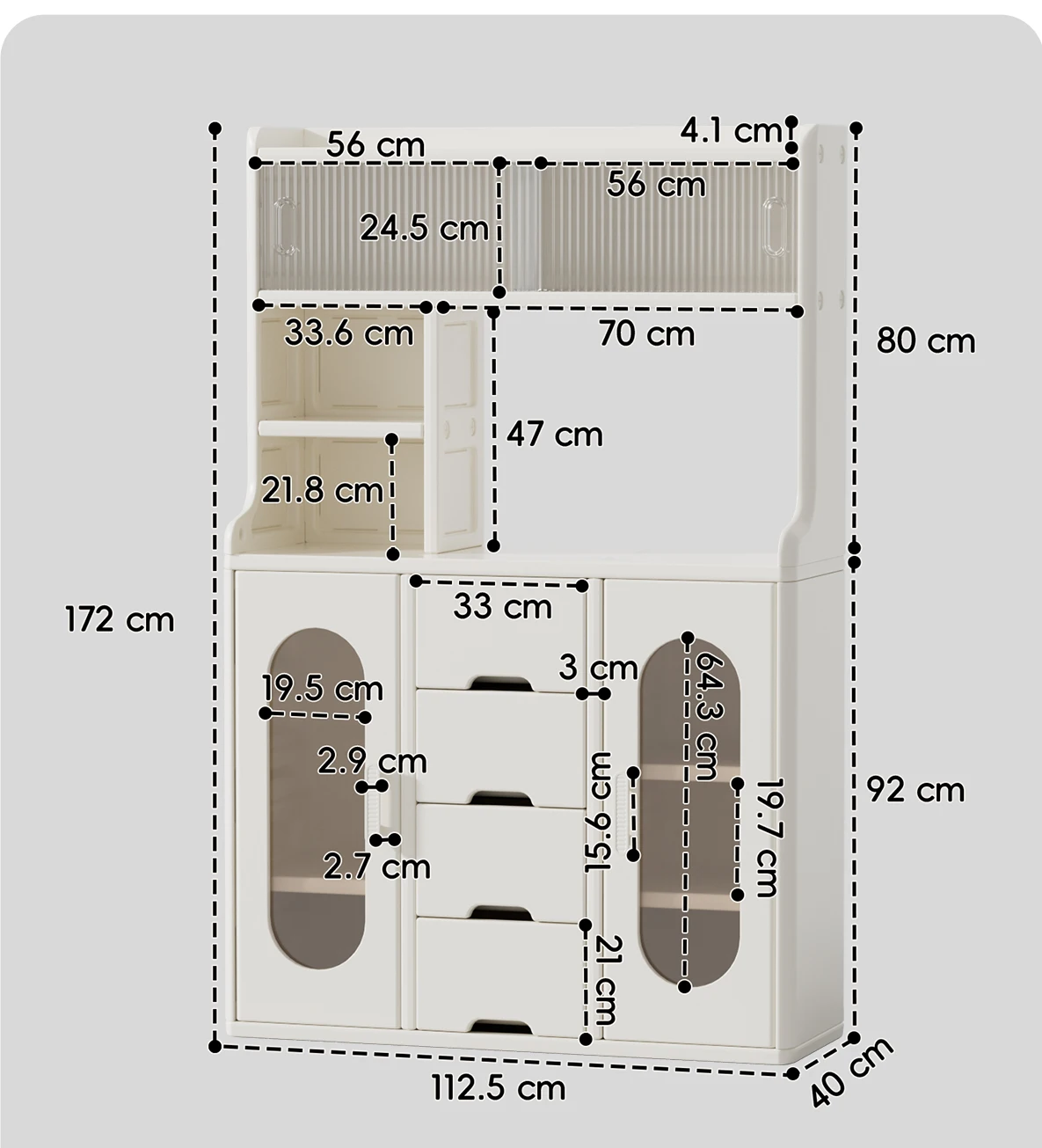 Product dimensions