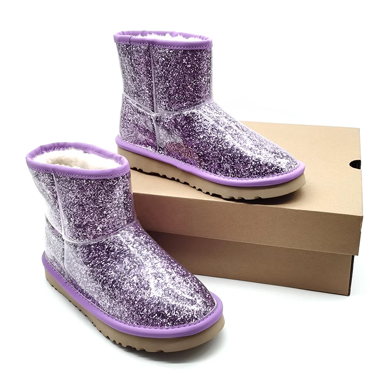 Wholesale Women Boots Fashion Glitter 