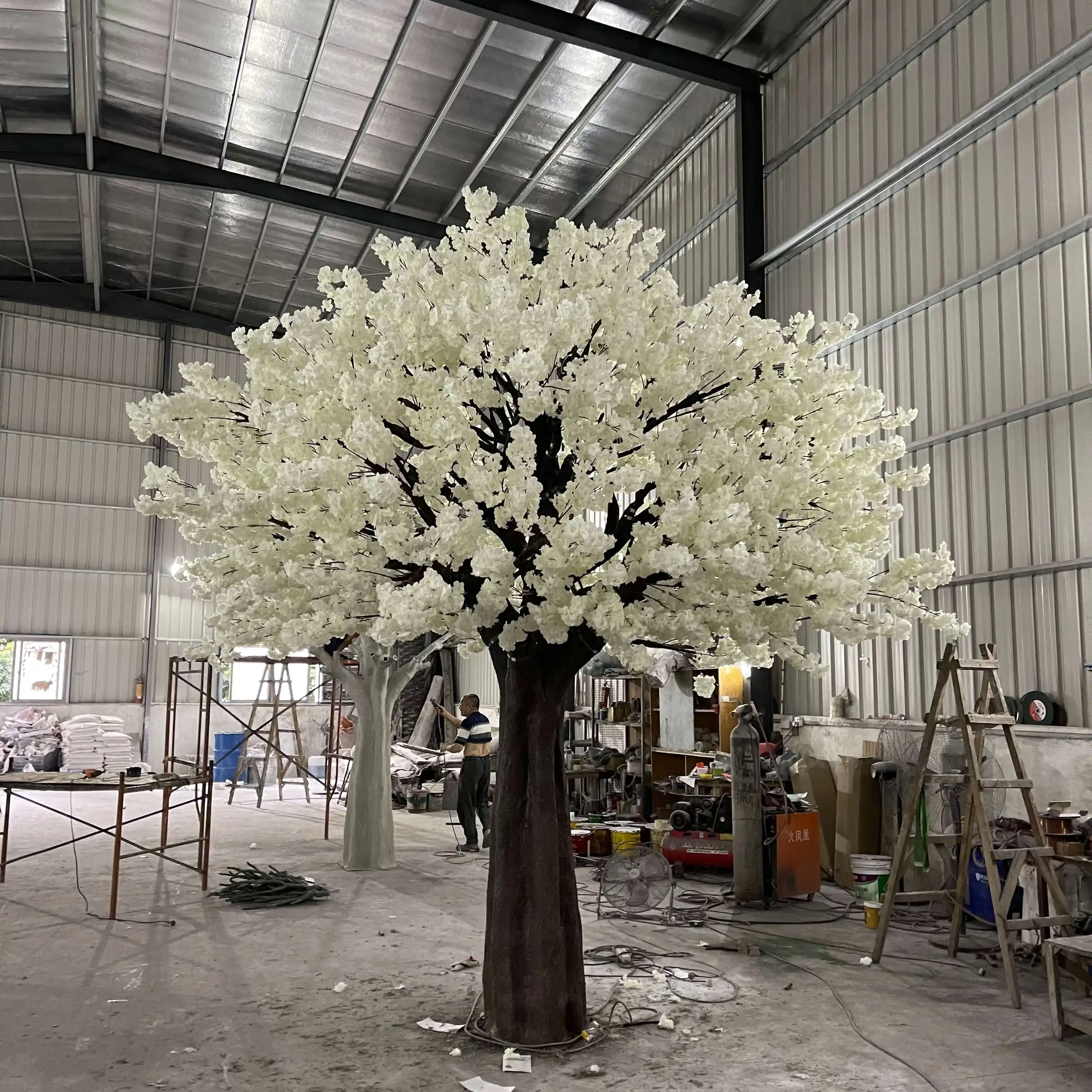 Sen Masine High Simulation Outdoor Landscape Sakura Trees Custom 4m ...