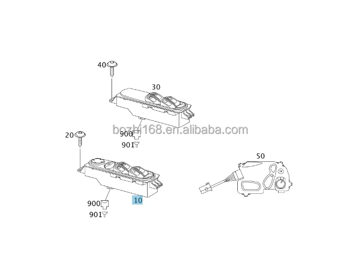 Прямые продажи с завода стеклоподъемник главный выключатель питания 6395451313 для Mercedes Vito W639 639 545