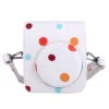 Funda con lunares de colores únicamente.