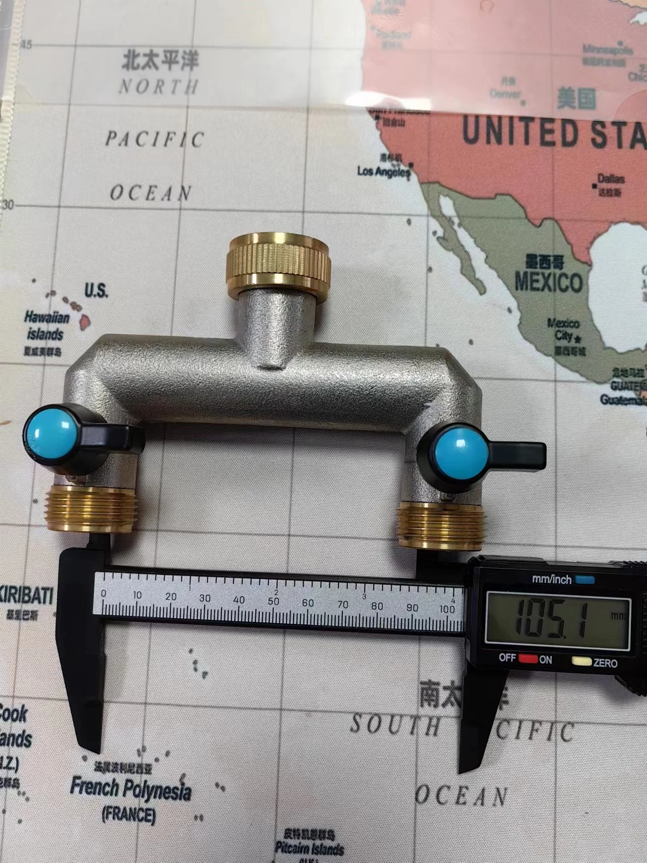 Латунный коллектор садовый оросительный шланг таймер сплиттер клапан Таймер коллектор