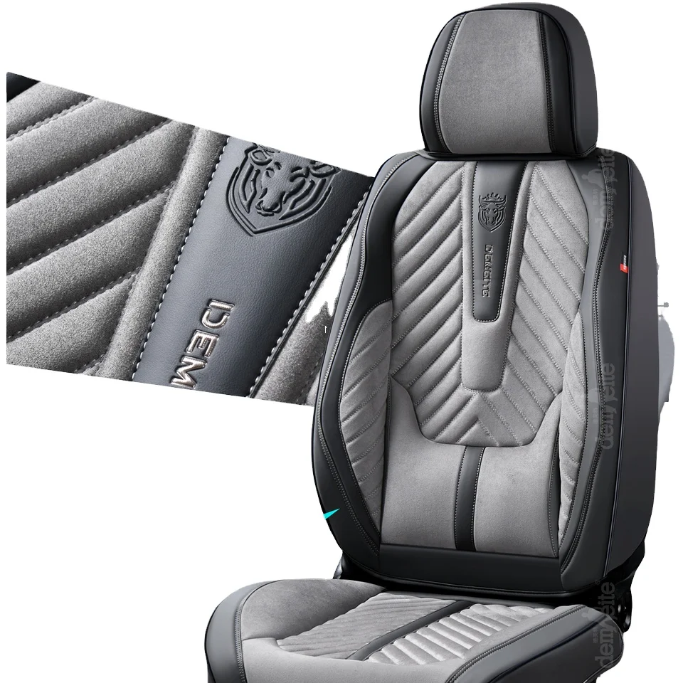 Autositz Schutz Auto Sitzbezüge Full Set Für Hyundai I20 - 5-Sitzer Kunstleder Bezüge Wasserdicht GUOQINGLH Auto Sitzbezüge