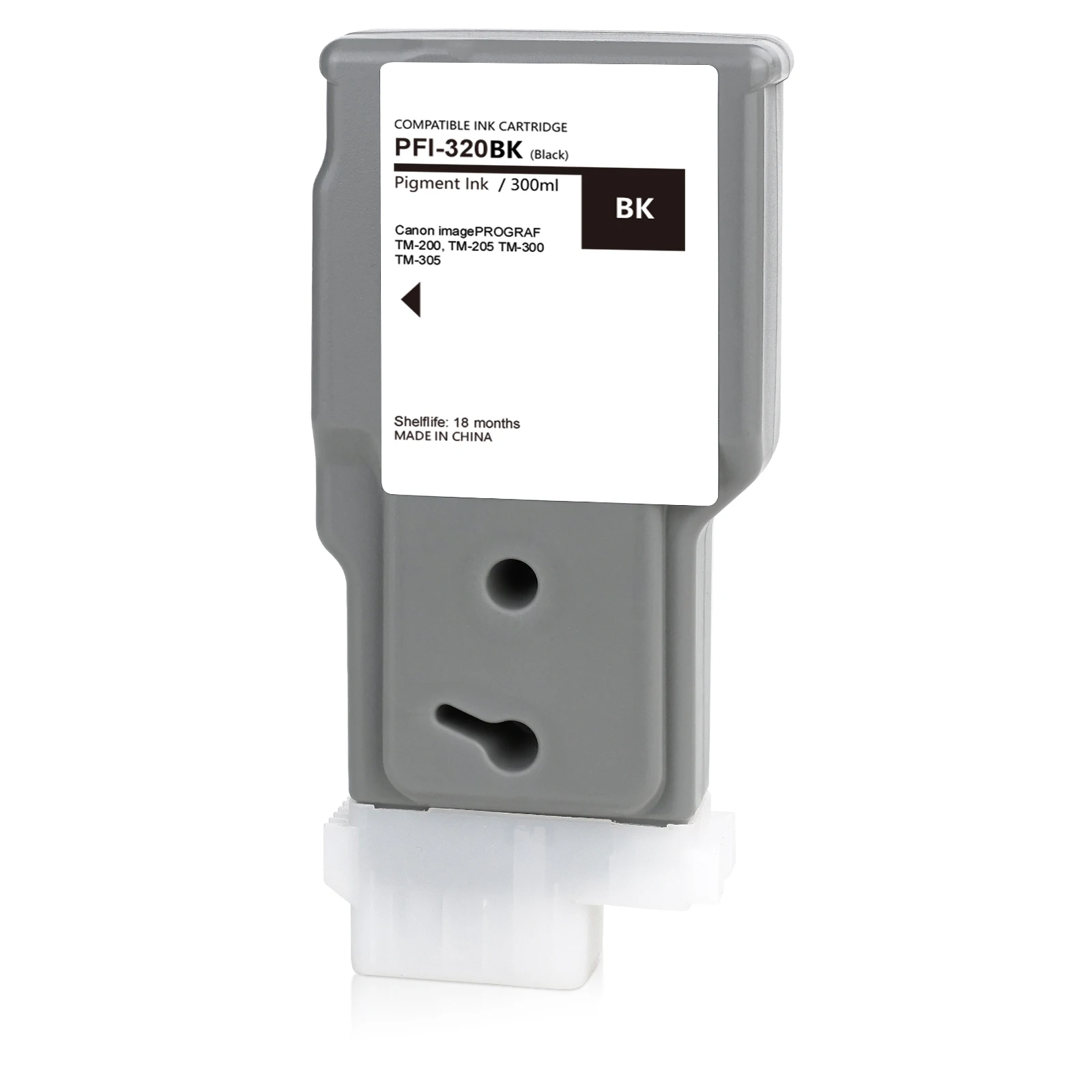 VividColors PFI-320 MBK Matte Black Ink Cartridge For Canon IPF TM