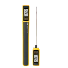 VA6502E Digital Food Thermometer Real Time Reading Meat Beverage BBQ Electronic Kitchen Temperature With Long Probe Wireless OEM