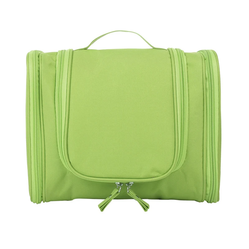 Оптовая продажа модная сумка из Оксфордской ткани для туалетных принадлежностей водонепроницаемая застежка-молния геометрические подвесные дорожные принадлежности мужчин и